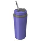 Copo térmico tererê 650ml com bomba Inox Unitermi Violeta Copo térmico tererê 650ml com bomba Inox Unitermi Violeta