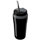 Copo Térmico Terere Cuia Com Canudo Bomba Inox 650 Ml Preto - UNITERMI