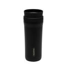 Copo Térmico Tramontina 460 ml Preto em Aço Inox com Bocal 360 para Bebidas Quentes Copo Térmico Tramontina 460 ml Preto em Aço Inox com Bocal 360 para Bebidas Quentes