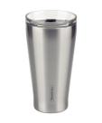 Copo Térmico Tramontina Exata em Aço Inox com Tampa 550 ml