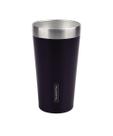 Copo Térmico Tramontina Exata em Aço Inox Preto sem Tampa 420 ml