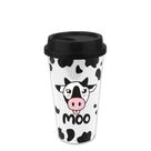 Copo Térmico Viagem Vaquinha - 500ml, Design Moderno e Prático