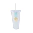 Copo Texturizado 700ml Holográfico Meu Espaço Sol Uatt