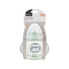 Copo Transição com Bico de Silicone Happy Face Mint 200ml KikkaBoo
