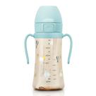 Copo Treinador Grosmimi 300ml - Livre de Vazamentos com Tampa Flip Top PPSU