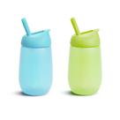 Copo Treinador Munchkin Simple Clean 300ml (2 Unidades) - Azul/Verde