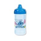 Copo Treinamento 240ml Stitch Azul Anti Pingos BabyGo