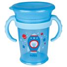 Copo Treinamento 360 C/ Alca Azul 250ml Buba Copo Treinamento 360 C/ Alca Azul 250ml Buba