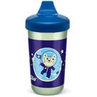 Copo Treinamento GLOW MAX 320ML Azul Antivazamento