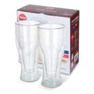 Copo Tulipa Parede Dupla 350ml 2pc Dolce Home