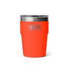 Copo Tumbler YETI Rambler 470 ml com isolamento térmico a vácuo em aço inoxidável