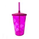 Copo Twister 750ml LSCToys Rosa Transparente Copo Twister 750ml LSCToys Rosa Transparente