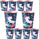Copo Unicornio Festa Tematica Infantil 320ml Plasutil 5 UND