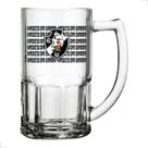Copo Vasco Caneca de Chopp Cerveja Time de Futebol 340ml Vidro Oficial