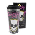 Copo viagem c/tampa Bart Punk - 450ml - Zc