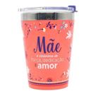 Copo Viagem Mae Dia Mulher Motivacional Frase Força Amor Zc Cor Rosa Coral Copo Viagem Mae Dia Mulher Motivacional Frase Força Amor Zc Cor Rosa Coral