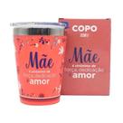 Copo Viagem Snap 300ml Forca, Dedicacao E Amor Copo Viagem Snap 300ml Forca, Dedicacao E Amor