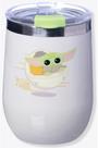 Copo Viagem Space Baby Yoda Oficial 400 ml Geek corBege