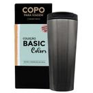 Copo Viagem Tumbler 400ml Colors Degrade Preto