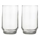 Copo Vidro 300ml Lights Suco Agua Glamour Luxo Nadir - 2 Un