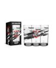 Copo vidro 300ml times - corinthians ref:14567