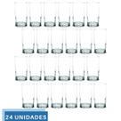 Copo Vidro 330ml Brooklyn Suco Agua Glamour Luxo Nadir 24Un