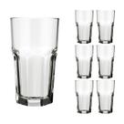 Copo Vidro 340ml Bristol Suco Agua Cristal Luxo Nadir - 6 Un