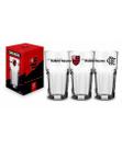 Copo vidro 520ml futebol times - flamengo