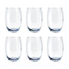 Copo Vidro California 450ml Redondo Transparente Agua 6Un