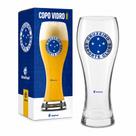 Copo Vidro Decorado 680ml Brasfoot Presente Joinville Times Futebol Cruzeiro Cabuloso