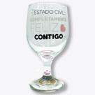Copo Vidro Magic Feliz Contigo 400ml
