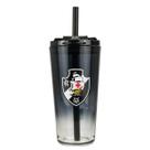 Copo Vidro Transparente Canudo E Tampa 750ml - Vasco Copo Vidro Transparente Canudo E Tampa 750ml - Vasco