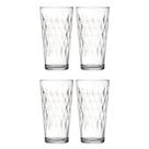 Copo Vitrage 350ml Vidro Resistente Suco Agua Nadir - 4Un