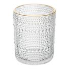 Copo Wolff Dots com Fio de Ouro 340ml Vidro