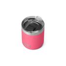 Copo YETI Rambler Lowball 2.0 (295ml) Empilhável - Tampa Rosa Tropical