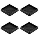 Copos Antiderrapantes para Pés de Móveis VOCOMO 7 x 7 cm em Borracha, Kit com 4 Copos Antiderrapantes para Pés de Móveis VOCOMO 7 x 7 cm em Borracha, Kit com 4