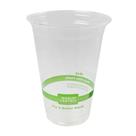 Copos compostáveis World Centric 473 ml Clear, pacote com 200