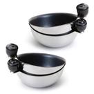 Copos de aço inoxidável de reposição para Egg Poacher (4)
