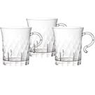 Copos de café/chá girados Party Essentials, 240 ml, transparentes, 20 unidades