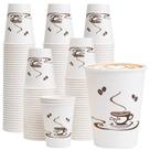 Copos de café de papel descartáveis Lamosi 350ml, pacote 240, 12 onças