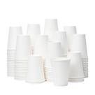 Copos de café de papel descartáveis YEEHAW 350mL 500 Pack White Copos de café de papel descartáveis YEEHAW 350mL 500 Pack White