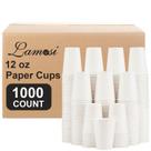 Copos de café de papel Lamosi 12 onças 1000 unidades para quente ou frio