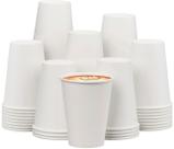 Copos de café descartáveis ECOEXTRA 350ml, pacote com 300, papel branco
