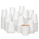 Copos de café descartáveis JOLLY CHEF 300 Pack 300mL brancos