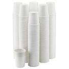 Copos de café descartáveis NYHI 240mL White Paper, pacote 150