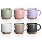 Copos de café expresso Gencywe Morandi Color Ceramic 150ml, conjunto de 6