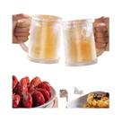 Copos De Cerveja De Grande Capacidade Com Dupla Camada, Refrigerados Para O Verão, 2 Peças, Canecas Copos De Cerveja De Grande Capacidade Com Dupla Camada, Refrigerados Para O Verão, 2 Peças, Canecas