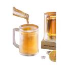Copos De Cerveja De Grande Capacidade Com Dupla Camada, Refrigerados Para O Verão, 2 Peças, Canecas