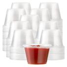 Copos de condimento Fit Meal Prep, 120 ml, sem BPA, pacote com 250