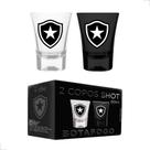 Copos de Dose Shot Cachaça Tequila Time Futebol Kit 2